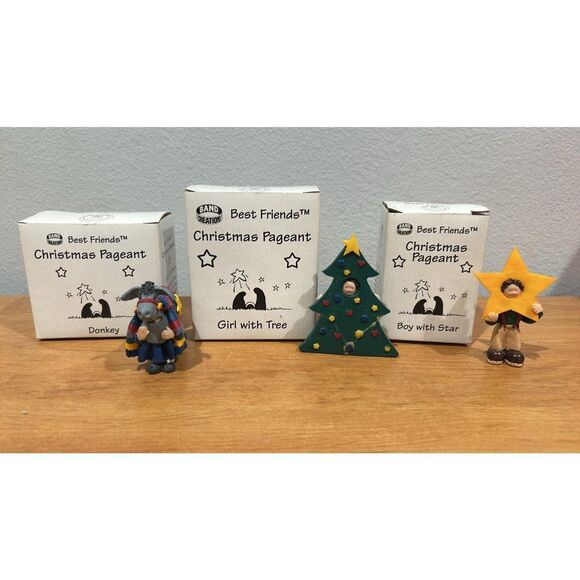 10 Piece Best Friends Christmas Pageant Nativity Set - Picture 7 of 10
